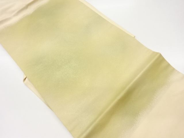 引箔抽象模様暈し名古屋帯